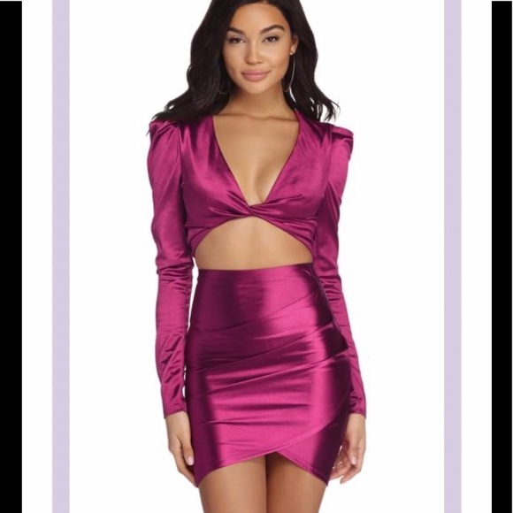 Fuchsia Glam Skirt - Picture 3 of 11